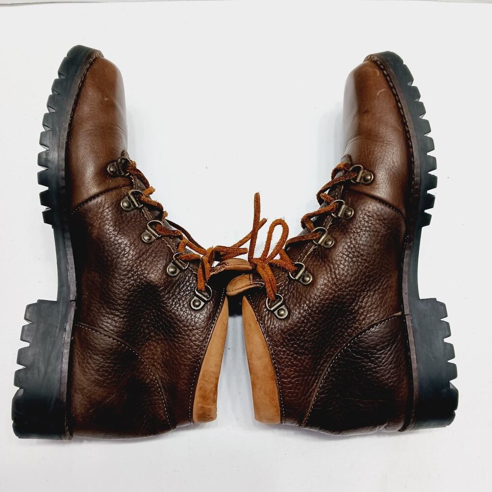 Shoes Women Boot Ankle Timberland Alpine Hiking Eyelet Tie Tongue VTG 96 Sz 7.5M - Picture 6 of 13